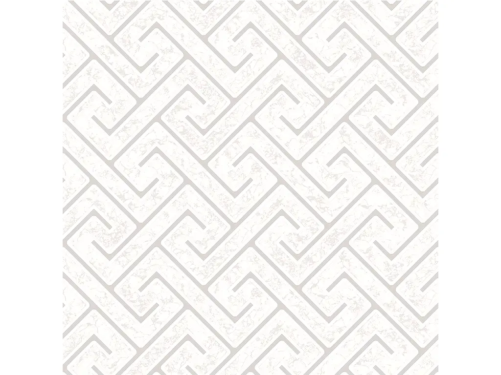 Tapet alb cu dungi gri şi sclipici, Ugepa Adele M54900