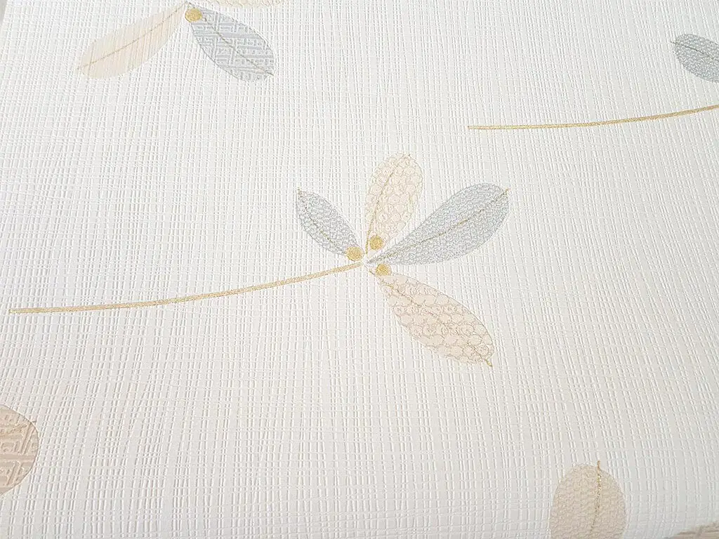 Tapet floral Casual Chic Novara, PS International, culoare bej, dimensiune tapet 53x100 cm