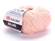 Fir textil Yarn Art Milano Bej somon 853, pentru tricotat