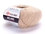 Fir textil Yarn Art Milano Natur Sand 854, pentru tricotat