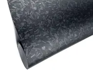 Folie auto Carbon Forjat negru mat, Bubble Free, rolă 75 x 300 cm