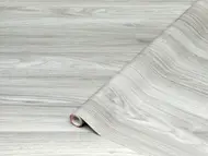 Autocolant mobilă lemn gri, d-c-fix Sangallo Light Grey, 90x210 cm
