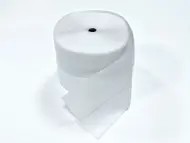Set bandă arici, Velcro fără adeziv, benzi Hook and Loop, set bandă cu scai și puf ideală pentru cusut, role cu lățimea de 11cm - culoarea alb