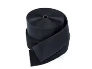 Set bandă arici, Velcro fără adeziv, benzi Hook and Loop, set bandă cu scai și puf ideală pentru cusut, role cu lățimea de 11cm - culoarea negru