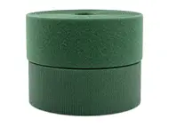 Set bandă arici, Velcro cu adeziv, benzi Hook and Loop, set bandă cu scai și puf ideală pentru cusut, role cu lățimea de 11cm - culoarea verde