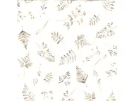 Faţă de masă impermeabilă Meadowia Sepia, d-c-fix, ivoire cu imprimeu frunze maro, 140X150 cm