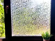 Folie geam autoadezivă, mozaic translucid, 50x120 cm