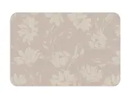 Suport farfurie masă Stella Burgund, d-c-fix, din pvc bej cu imprimeu floral, 44 x 29 cm