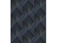 Tapet modern gri închis, Ugepa, model geometric, Galactik L96701