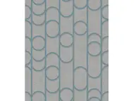 Tapet modern gri, Ugepa, model geometric albastru, Galactik M24009