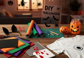 DIY Halloween rapid și accesibil: 5 Idei de costume și decorațiuni cu pâslă și autocolant Folina