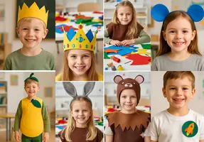 Pâsla colorată Folina - soluția accesibilă pentru costume DIY copii pentru serbări și proiecte școlare