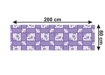 Autocolant perete bucatarie model lavanda