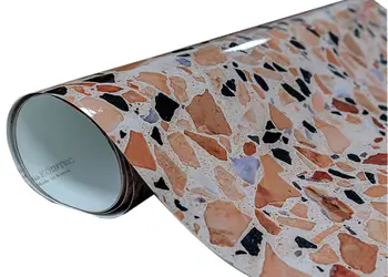 Autocolant imitatie marmura pentru bucatarie model VLD05 2