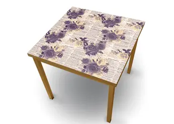 Autocolant masa model ziare cu flori v1 1