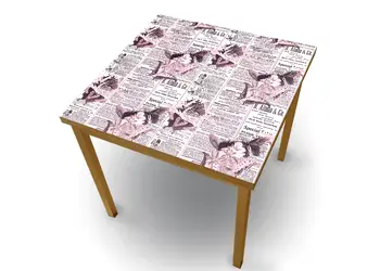 Autocolant masa model ziare cu flori v2 1