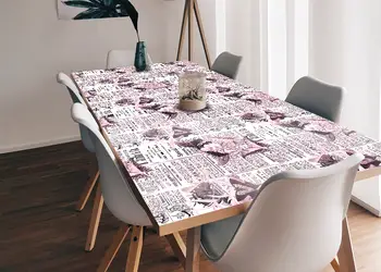 Autocolant masa model ziare cu flori v2 1