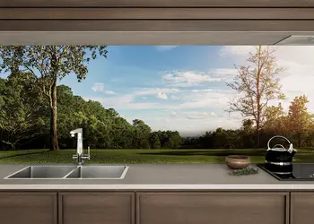 Autocolant perete Folina model Linistea naturii 67x200 simulare 3