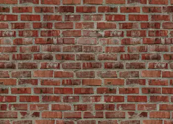 Autocolant perete imitatie caramida maro 1