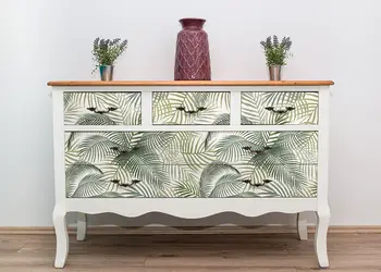 Autocolant perete marmura tropicala 2