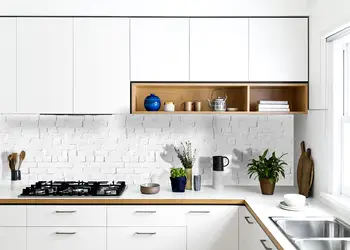 Autocolant perete model caramida alba neuniforma 2