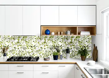 Autocolant perete model plante lime 2