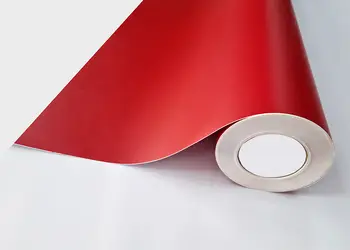 Autocolant rosu mat C114 11465k 1