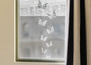 Autocolant sablare decupat model fluturi 6