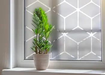 Autocolant sablare model geometric diamond x1