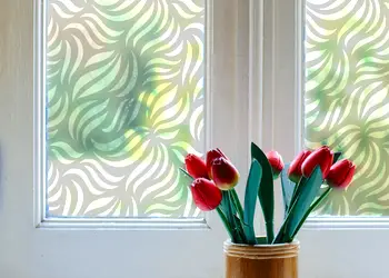 Autocolant sablare model valuri x2