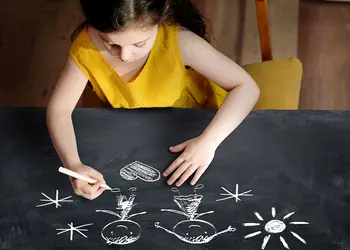 Autocolant tabla de scris pentru copii x1