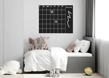 Autocolant tabla pentru scris desenat model organizator notite 2