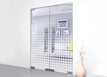 Autocolant transparent cu buline albe model uv 221 1