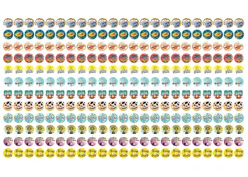 Buline autoadezive pentru evaluare copii 4