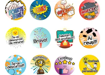 Buline autoadezive pentru evaluare copii 4