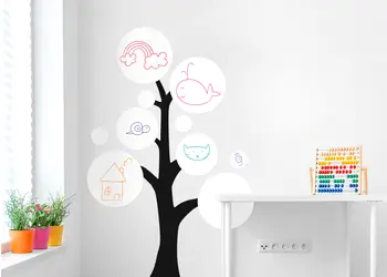 Copac tabla de scris alba 2