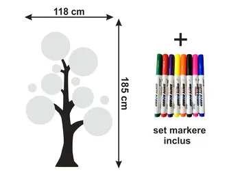 Copac tabla de scris alba 2