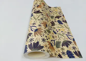 covor traversa bucatarie cu model floral