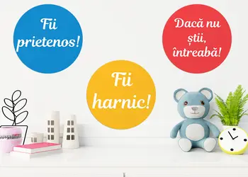 sticker regulile clasei