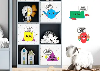 sticker pentru gradinita formele geometrice