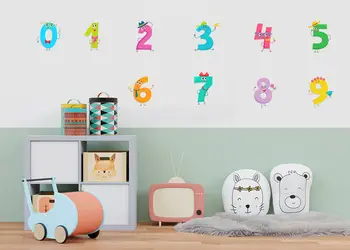 sticker numerele vesele