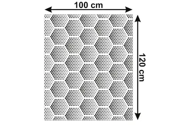 Folie geam autoadeziva cercuri negre FGD10 1