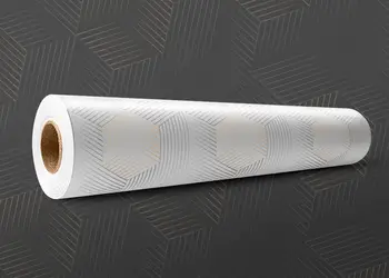 Folie geam linii hexagonale gri auriu 3