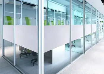 Folie geam sablat efect argintiu DGF 208 1