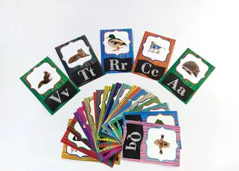 sticker invatam alfabetul cu animale