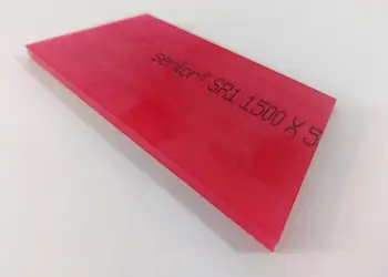 Lama din silicon rosie pentru racleta 3