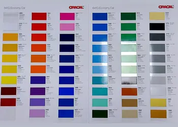 Autocolant alb lucios Oracal 641 1