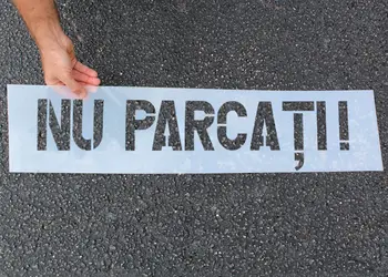 Nu parcati sablon parcare simulare 1
