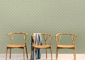 tapet geometric bej cu detalii vernil home design 24962