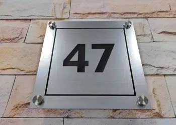 Placuta adresa din dibond 13